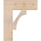 Ekena Millwork Westlake Block Smooth Bracket, Douglas Fir, 5 1/2"W x 20"D x 24"H BKT06X20X24WTL05SDF - alternate 3